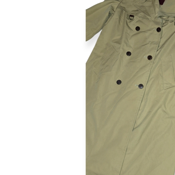 Etienne Aigner Tan Trench OverCoat - Picture 8 of 10